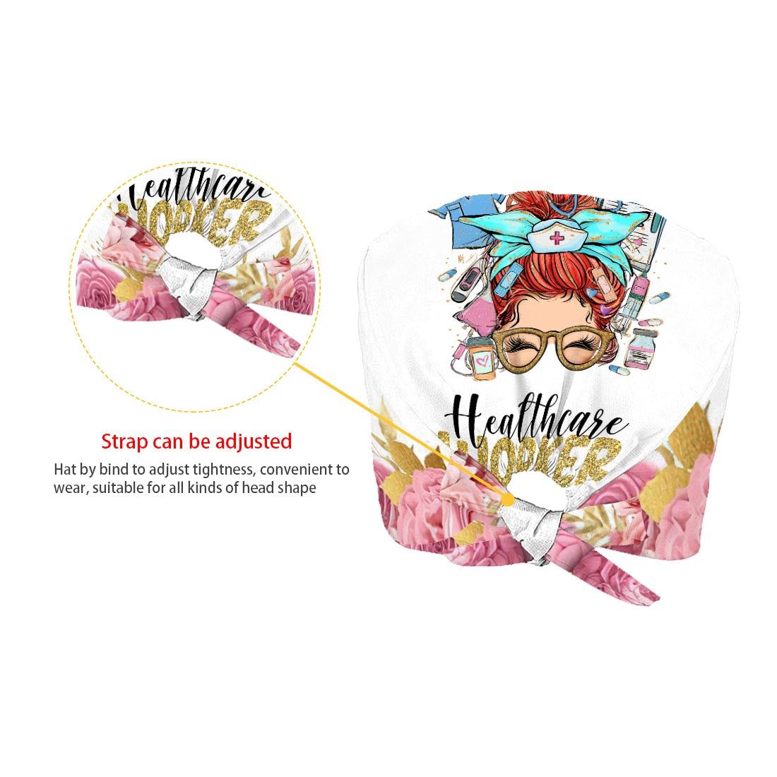 Nurse Life - Personalized Nurse Scrub Cap