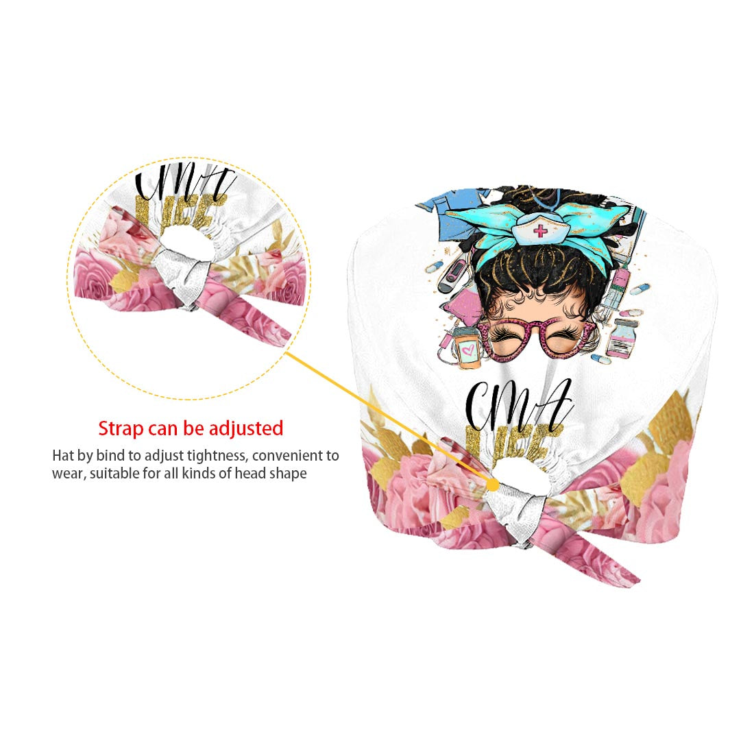 Nurse Life - Personalized Nurse Scrub Cap