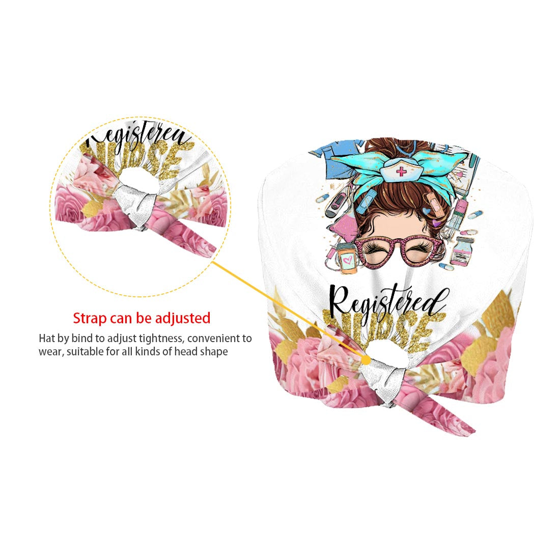 Nurse Life - Personalized Nurse Scrub Cap