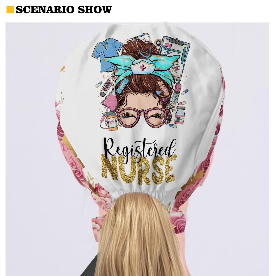 Nurse Life - Personalized Nurse Scrub Cap