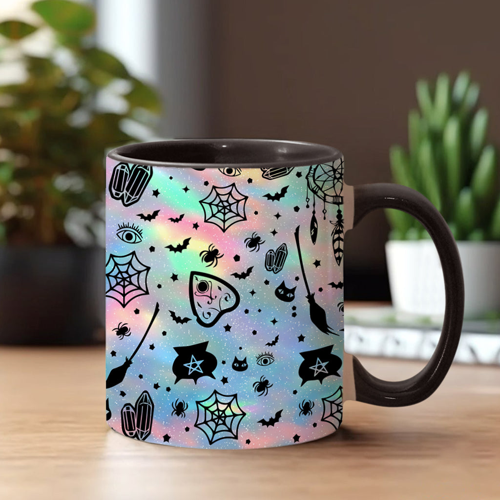 Don't F With My Energy - Personalized Witch Accent Mug