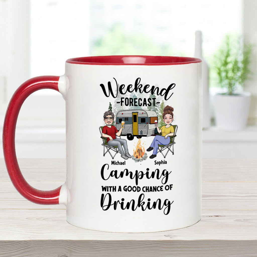 Wochenendprognose – Personalisierter Campingbecher