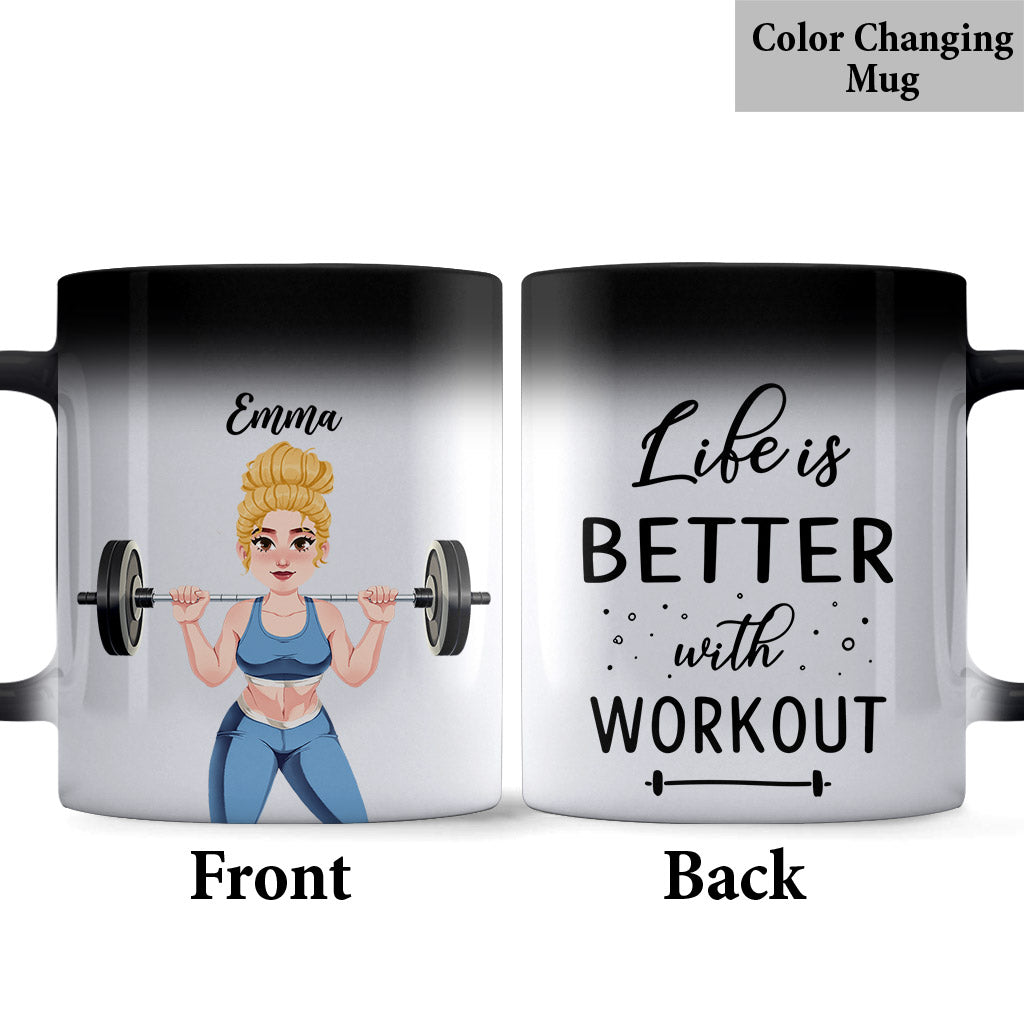 Das Leben ist besser mit Sport – personalisierter Fitnessbecher
