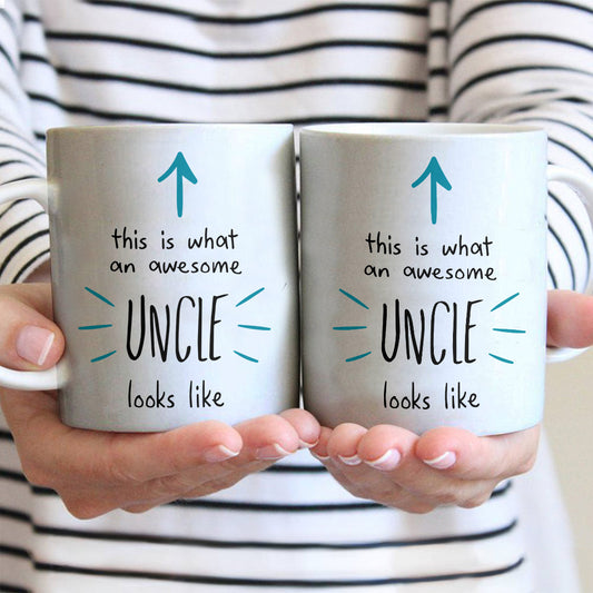 So sieht ein richtig cooler Onkel aus – Onkel-Tasse