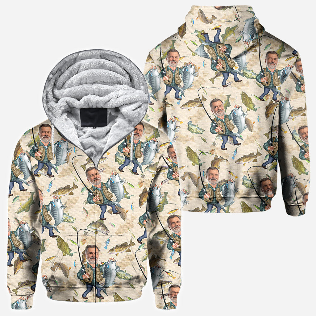 Lustiges Angel-Shirt mit Foto – Personalisiertes Angel-Shirt