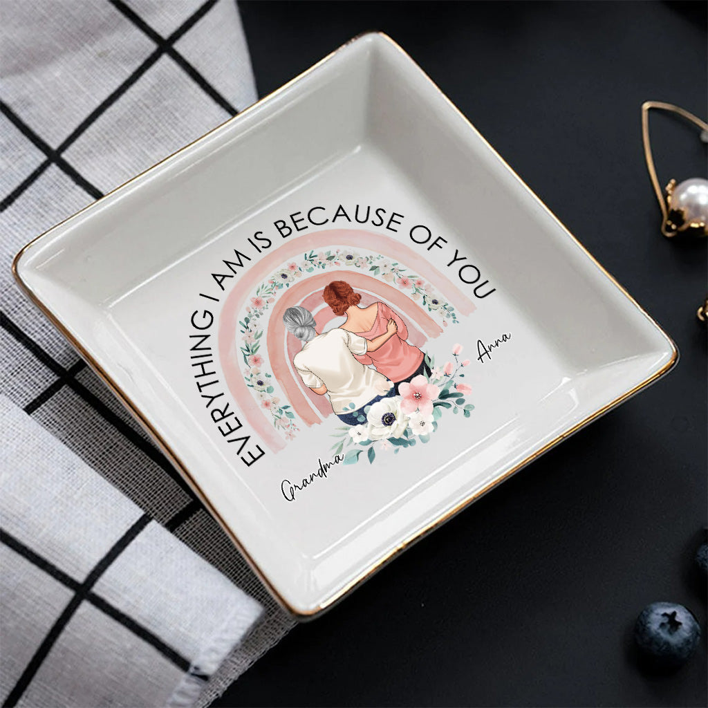 Remember I Love You Mom - Gift for mom, grandma, aunt, sister - Personalized Jewelry Dish