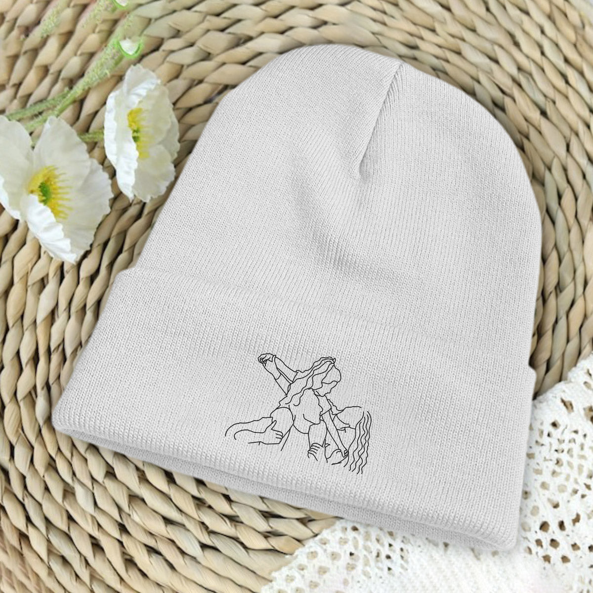 Benutzerdefiniertes Foto – Personalisierte Familien-Stickmütze