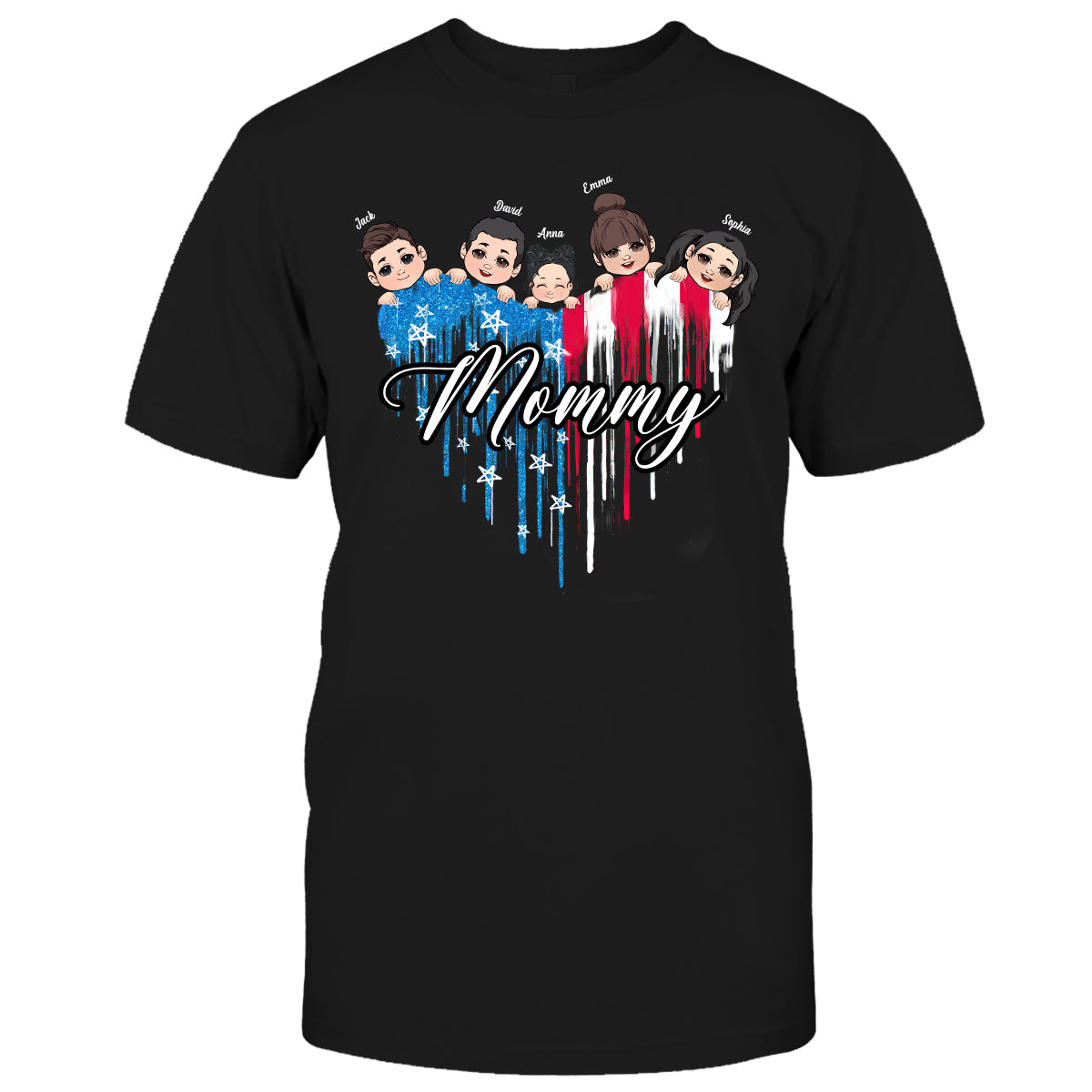 Best Grandma Ever - Gift for grandma, mom, dad, grandpa, aunt, uncle - Personalized T-shirt And Hoodie