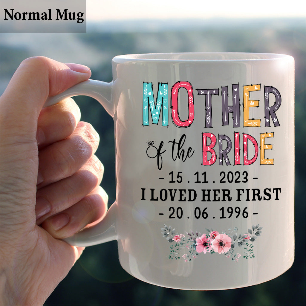 Mother Of The Bride - Personalized Mother Mug
