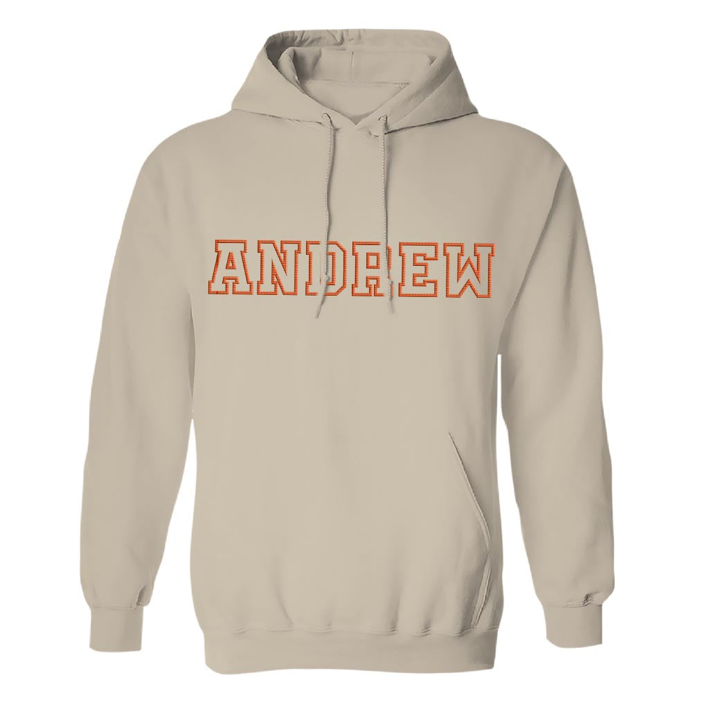 Custom Name - Personalized Kid Embroidered Hoodie