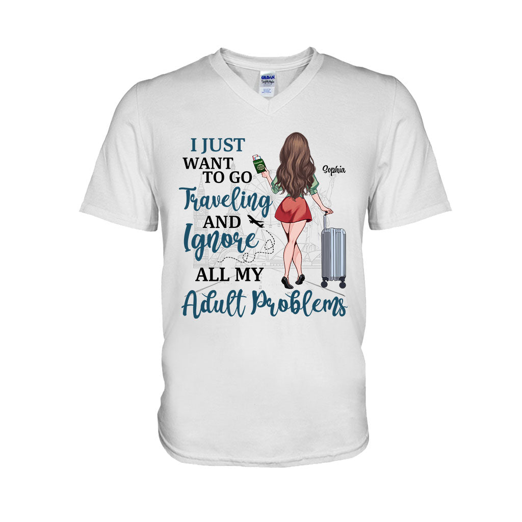 So The Adventure - Travelling gift for mom, daughter, granddaughter, wife, girlfriend, friend - Personalized T-shirt And Hoodie
