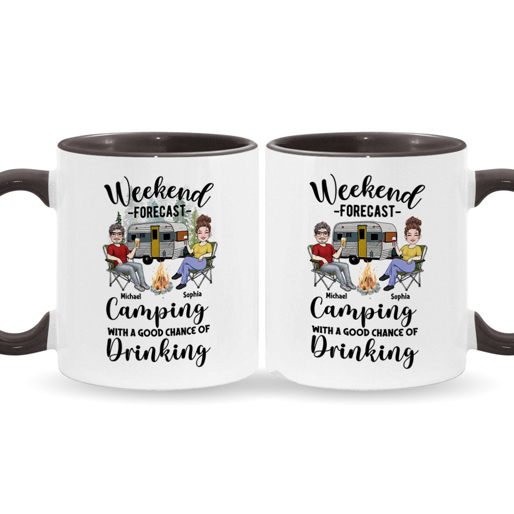 Wochenendprognose – Personalisierter Campingbecher