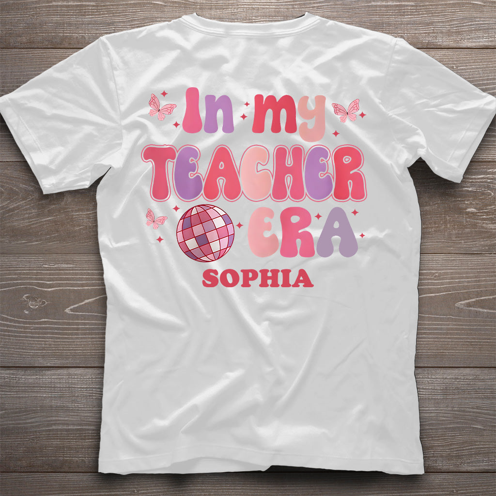 In meiner Lehrerzeit – Personalisiertes Lehrer-T-Shirt und Hoodie
