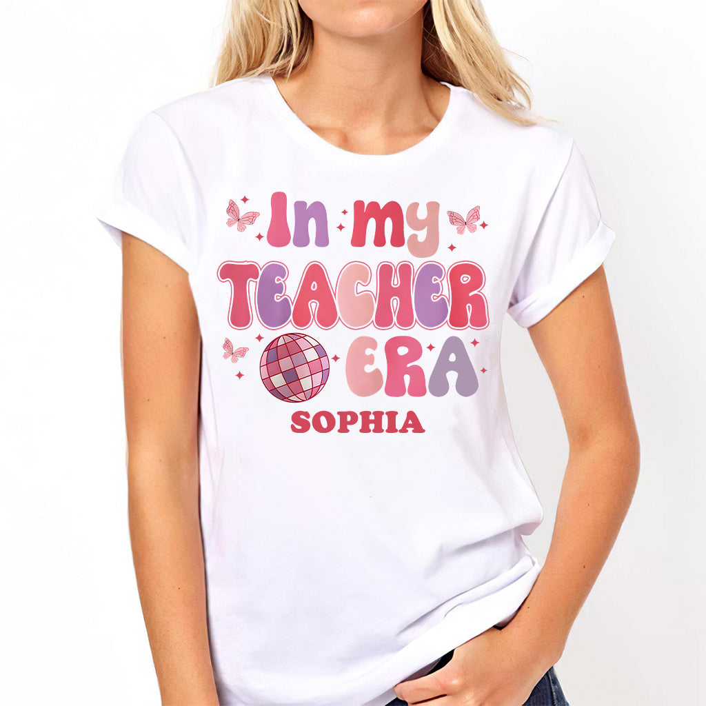 In meiner Lehrerzeit – Personalisiertes Lehrer-T-Shirt und Hoodie