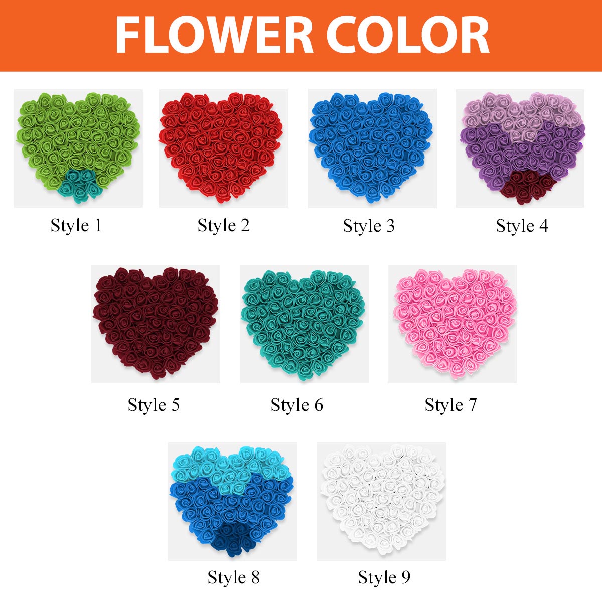 First Dance Song - Personalized Husband And Wife Flower Shadow Box