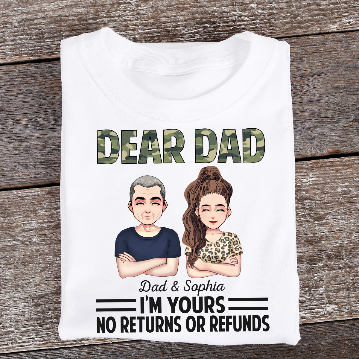 Dear Mom Dear Dad I'm Yours - Gift for mom, dad - Personalized T-shirt And Hoodie