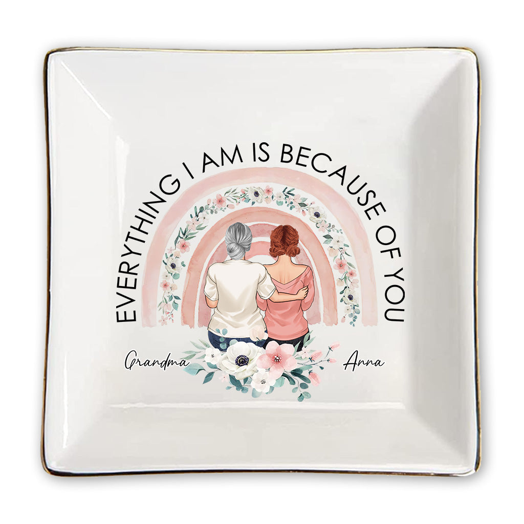 Remember I Love You Mom - Gift for mom, grandma, aunt, sister - Personalized Jewelry Dish
