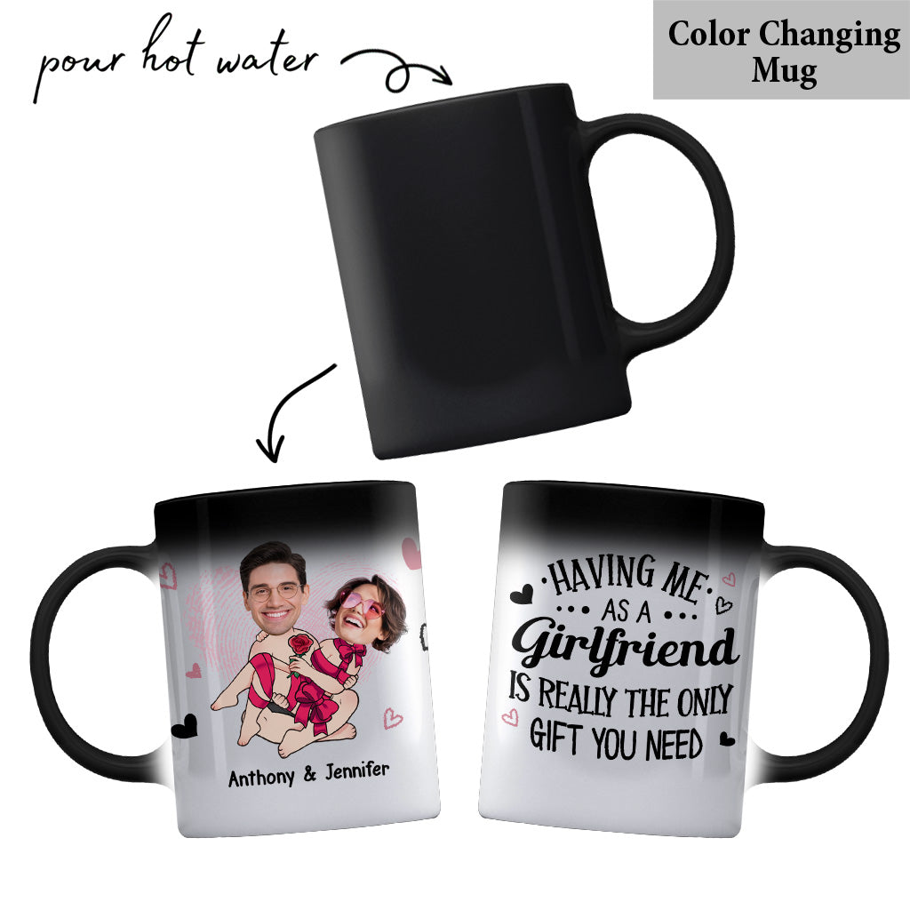 The Only Gift You Need - Personalized Couple Mug