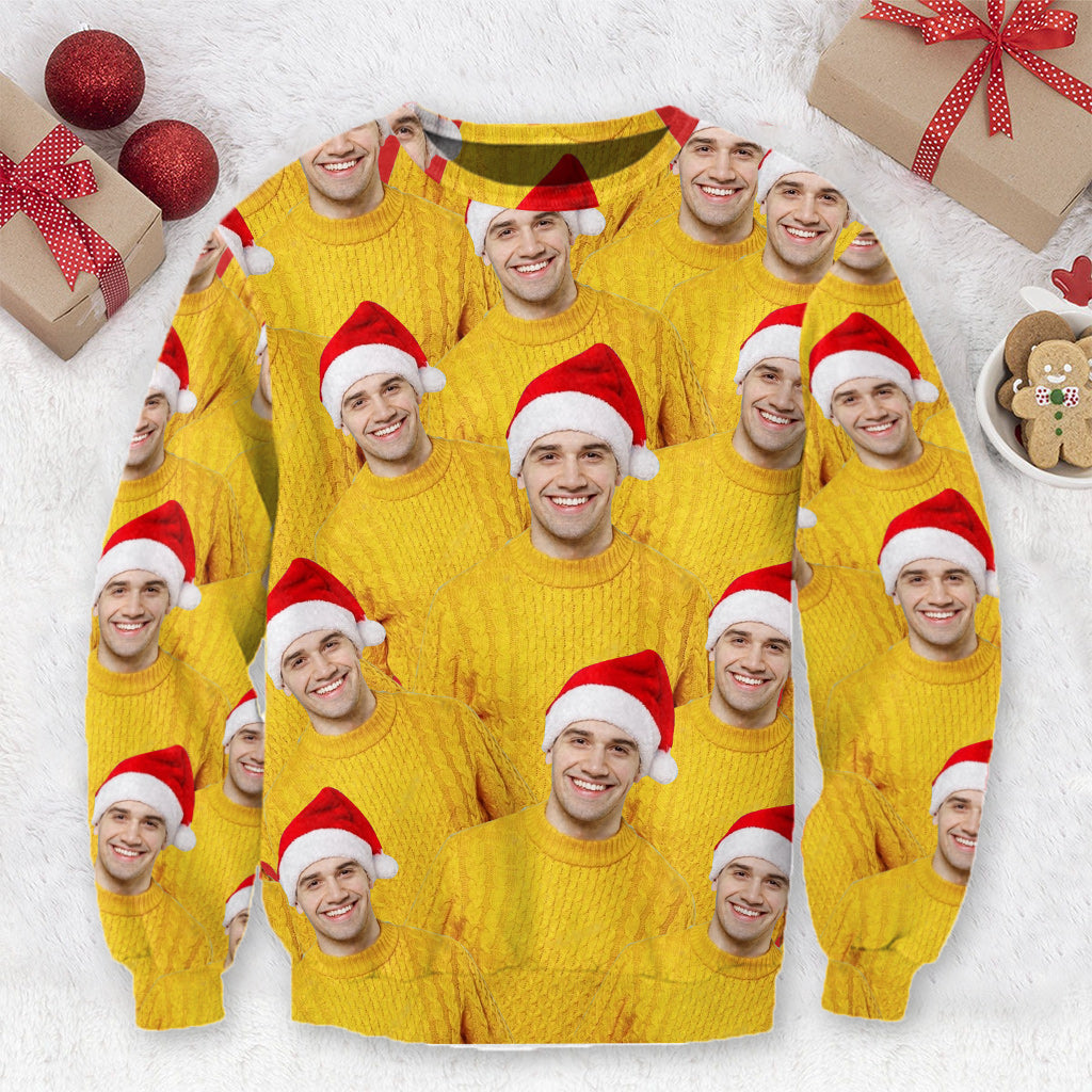 Joyeux Noël - Pull de Noël moche personnalisé