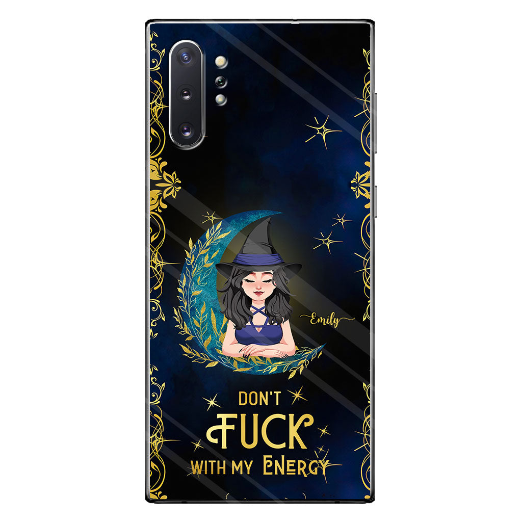 Don't F With My Energy - Personalized Witch Phone Case