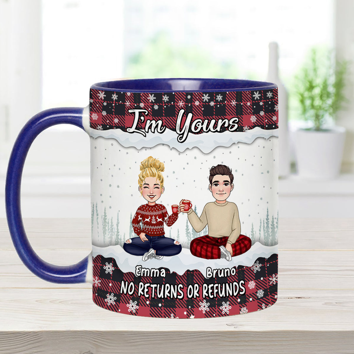 I’m Yours - Personalized Couple Accent Mug