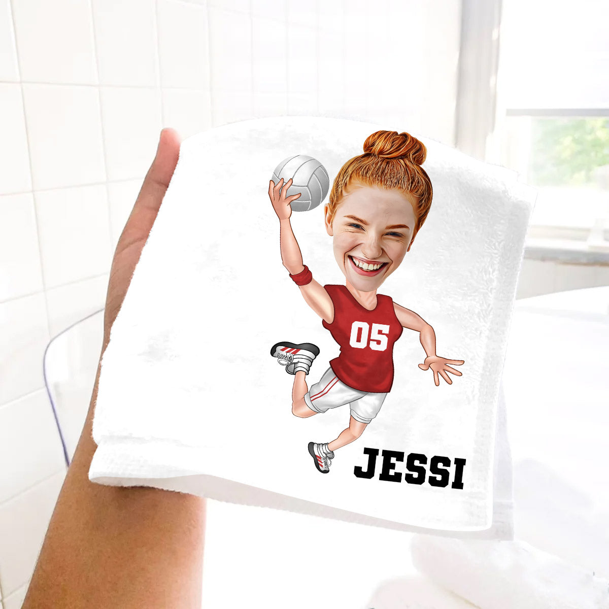 Serviette de sport - Serviette de volley-ball personnalisée