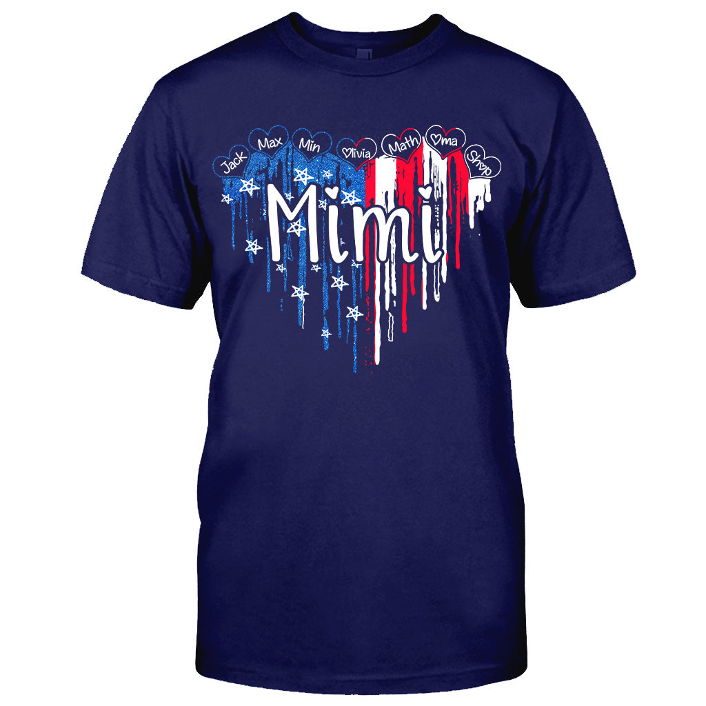 Meine Enkelkinder – Personalisiertes Oma-T-Shirt & Hoodie