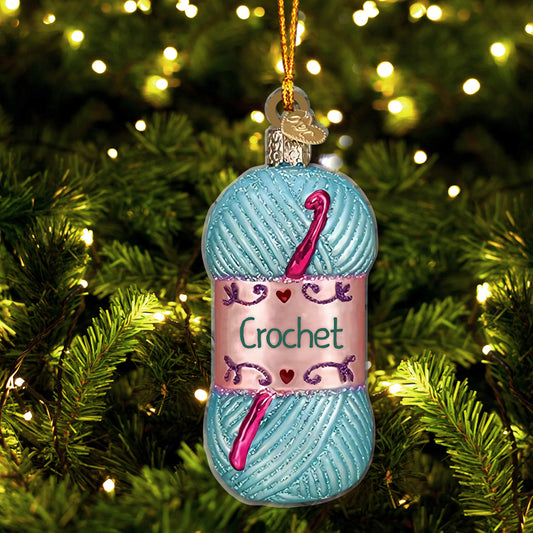 Love Crochet - Personalized Crocheting Ornament