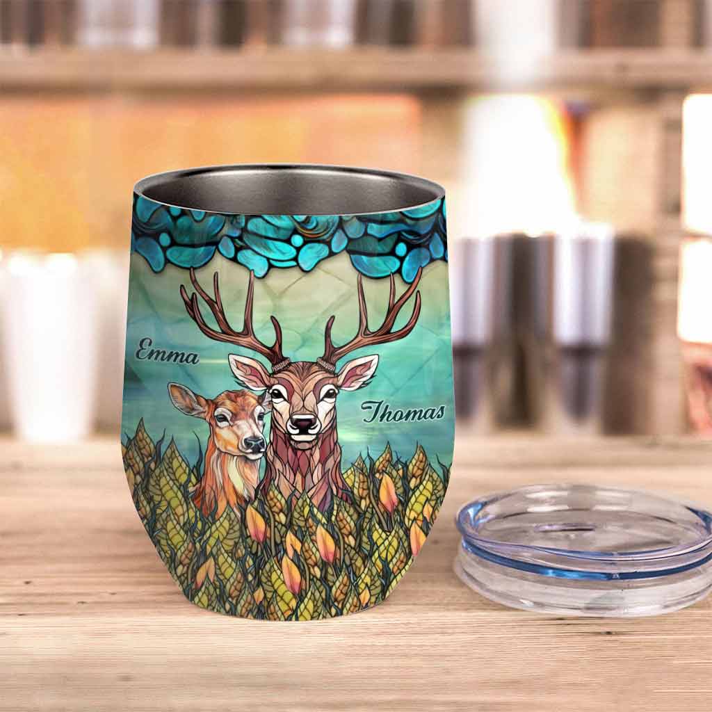 Du und ich, wir schaffen das – personalisierter Weinbecher für die Jagd