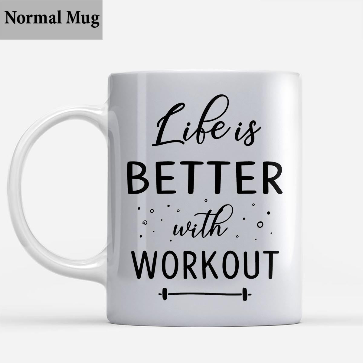 Das Leben ist besser mit Sport – personalisierter Fitnessbecher