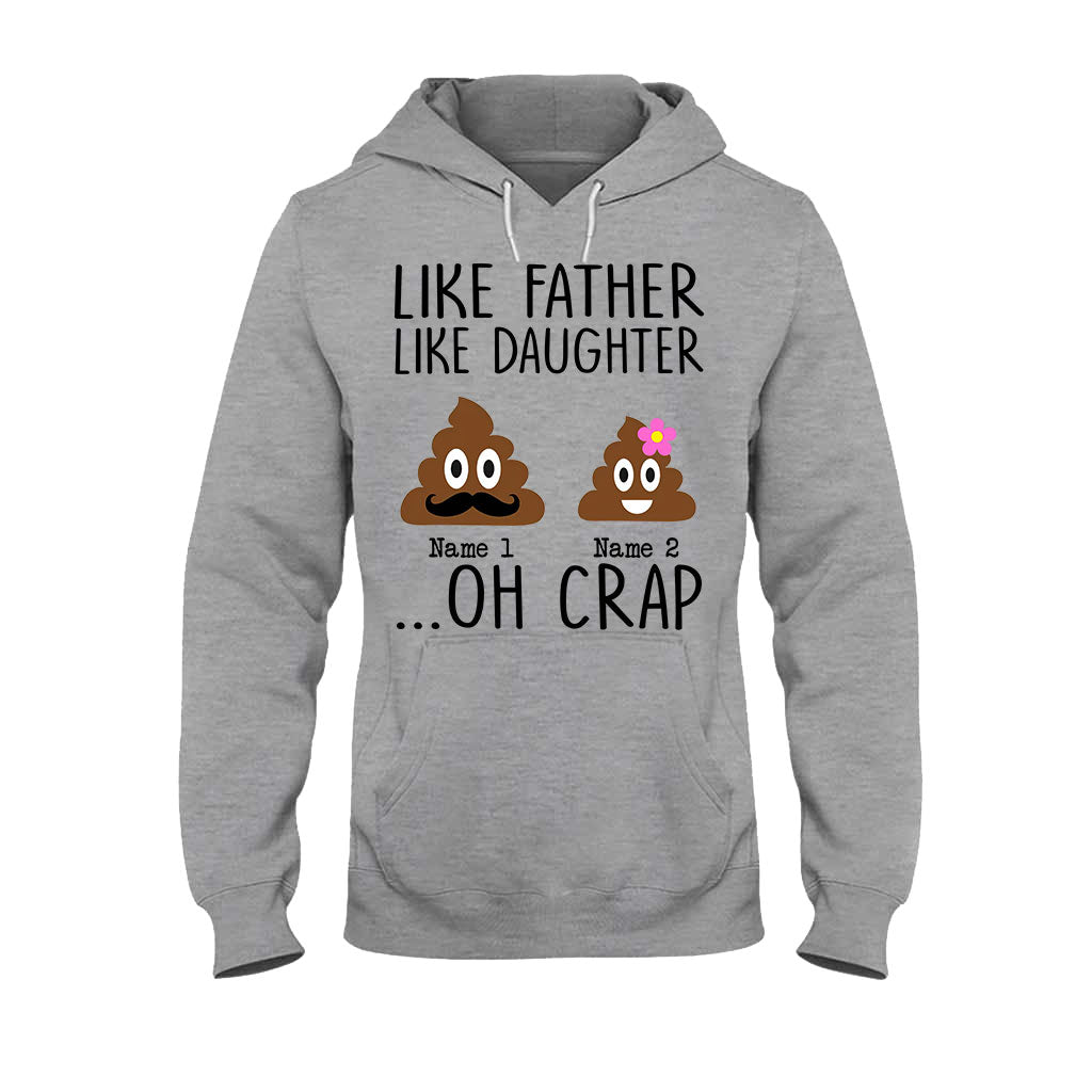 Like Mother Like Daughter - Gift for mom, daughter, dad, son - Personalized T-shirt And Hoodie