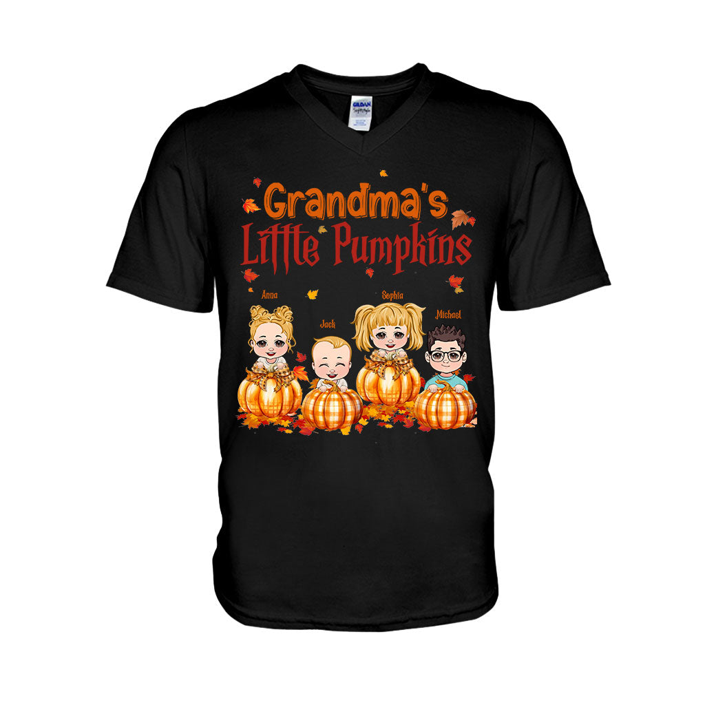 Les petites citrouilles de grand-mère - T-shirt et sweat à capuche personnalisés pour grand-mère