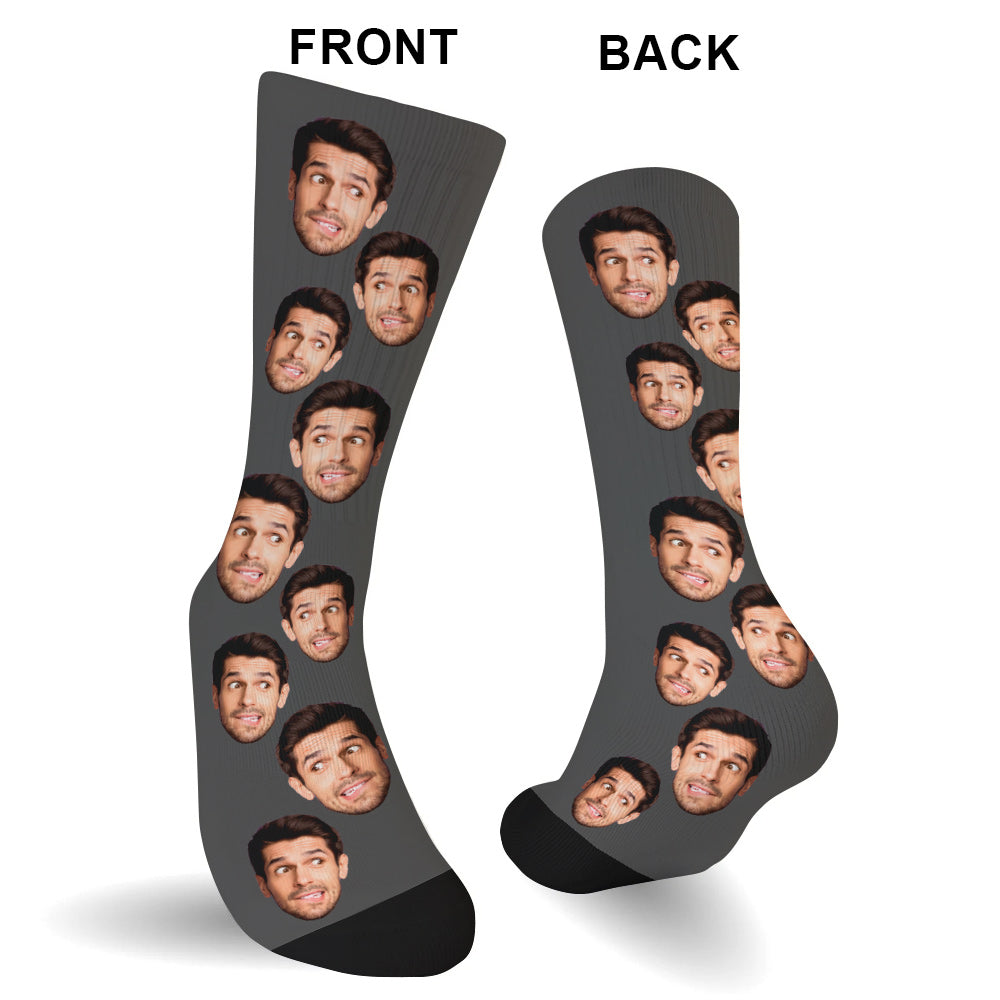 Custom Face - Personalized Father Socks