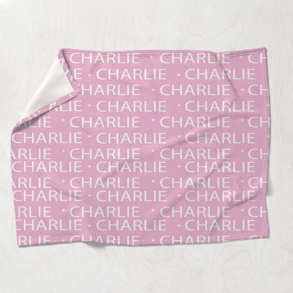 Custom Dog Name Pattern - Personalized Dog Blanket