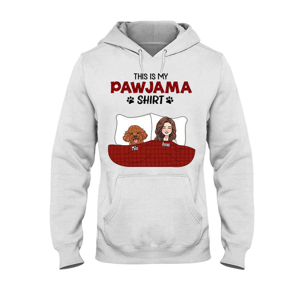 Mon T-shirt Pyjama pour Chien - T-shirt et sweat à capuche personnalisés pour chien