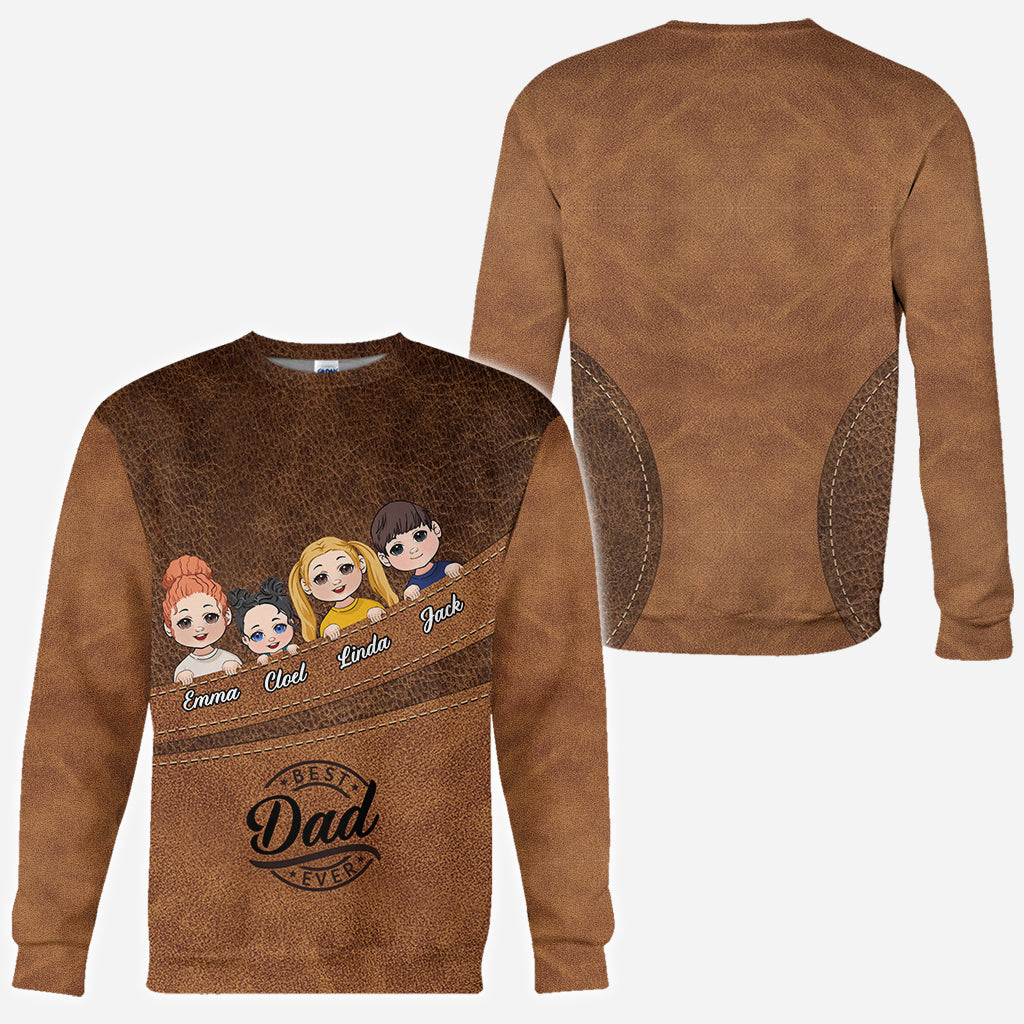 Best Dad/Grandma/Grandpa/Mom Ever - Personalized Father All Over Shirt