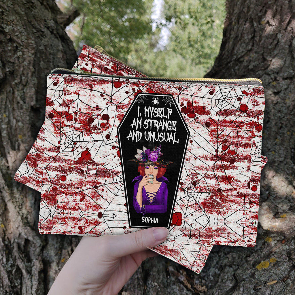 I Myself Am Strange and Unusual - Personalized Witch Pouch