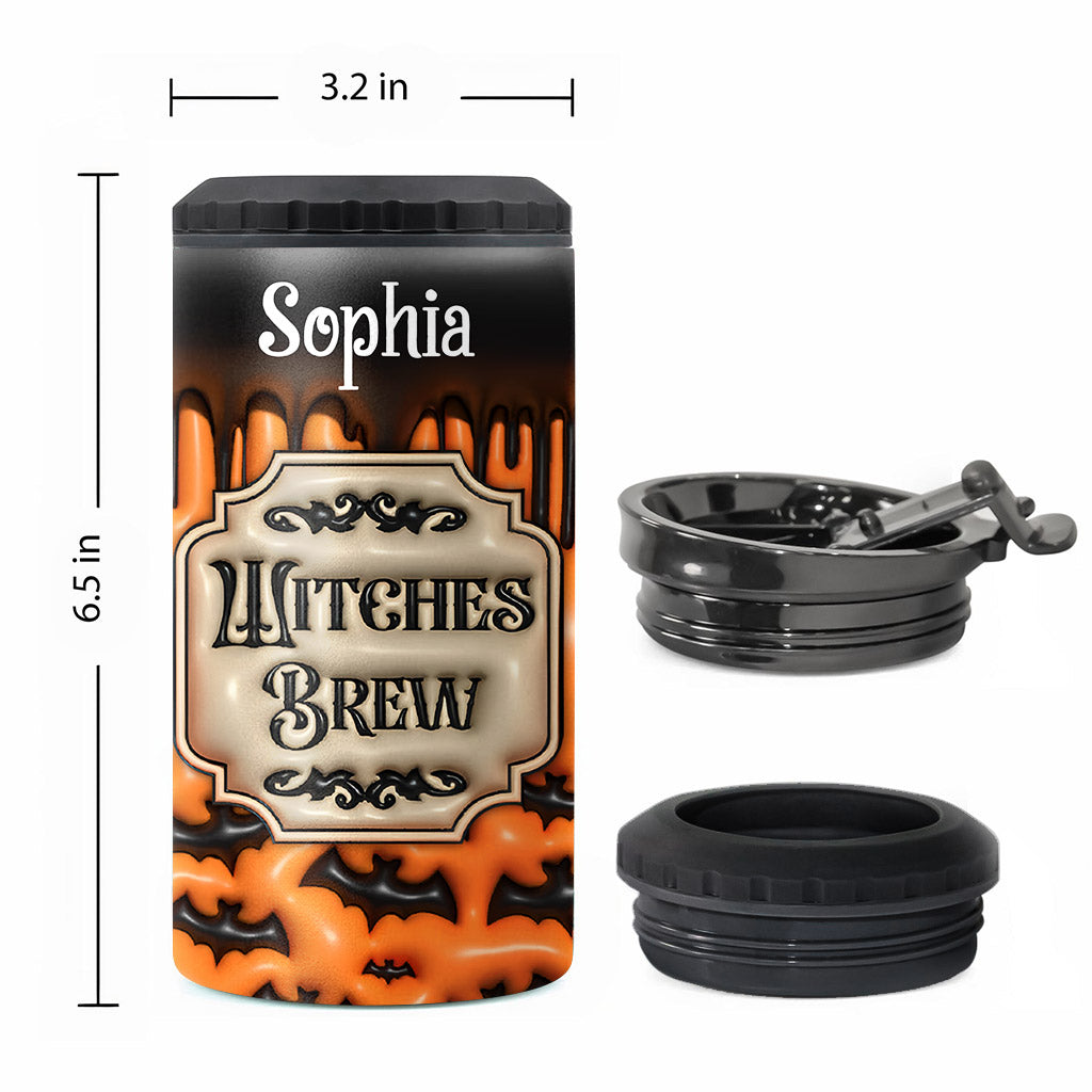 Witches Brew - Personalized Witch Can Cooler