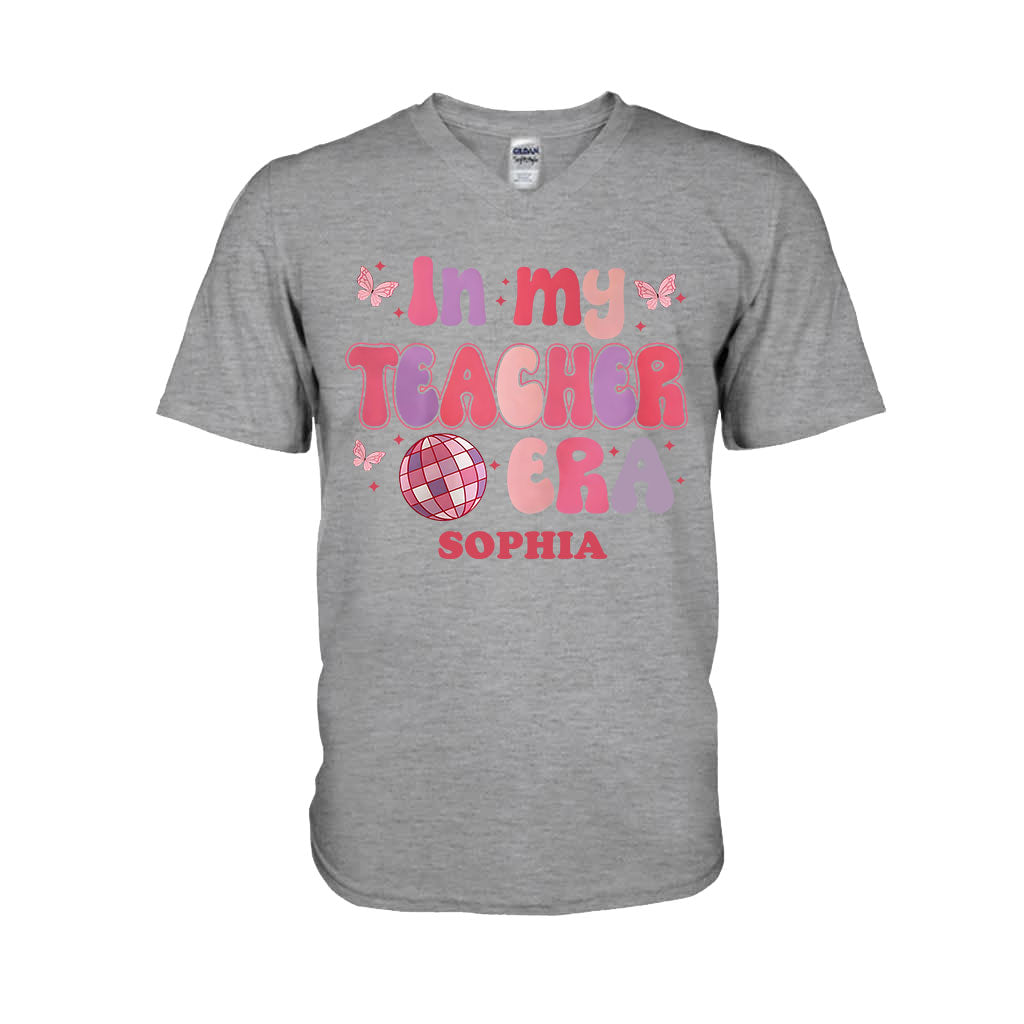 In meiner Lehrerzeit – Personalisiertes Lehrer-T-Shirt und Hoodie