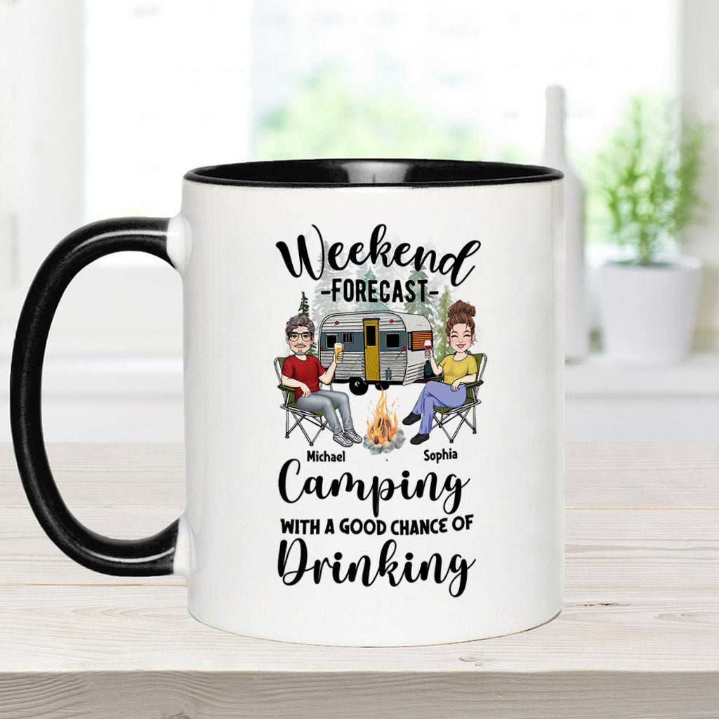 Wochenendprognose – Personalisierter Campingbecher