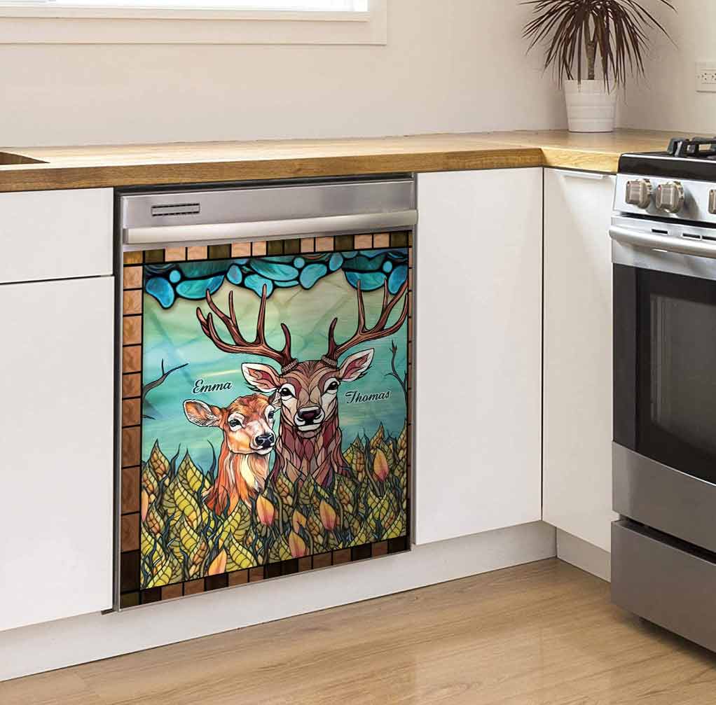 You & Me We Got This - Personalized Hunting Dishwasher Cover