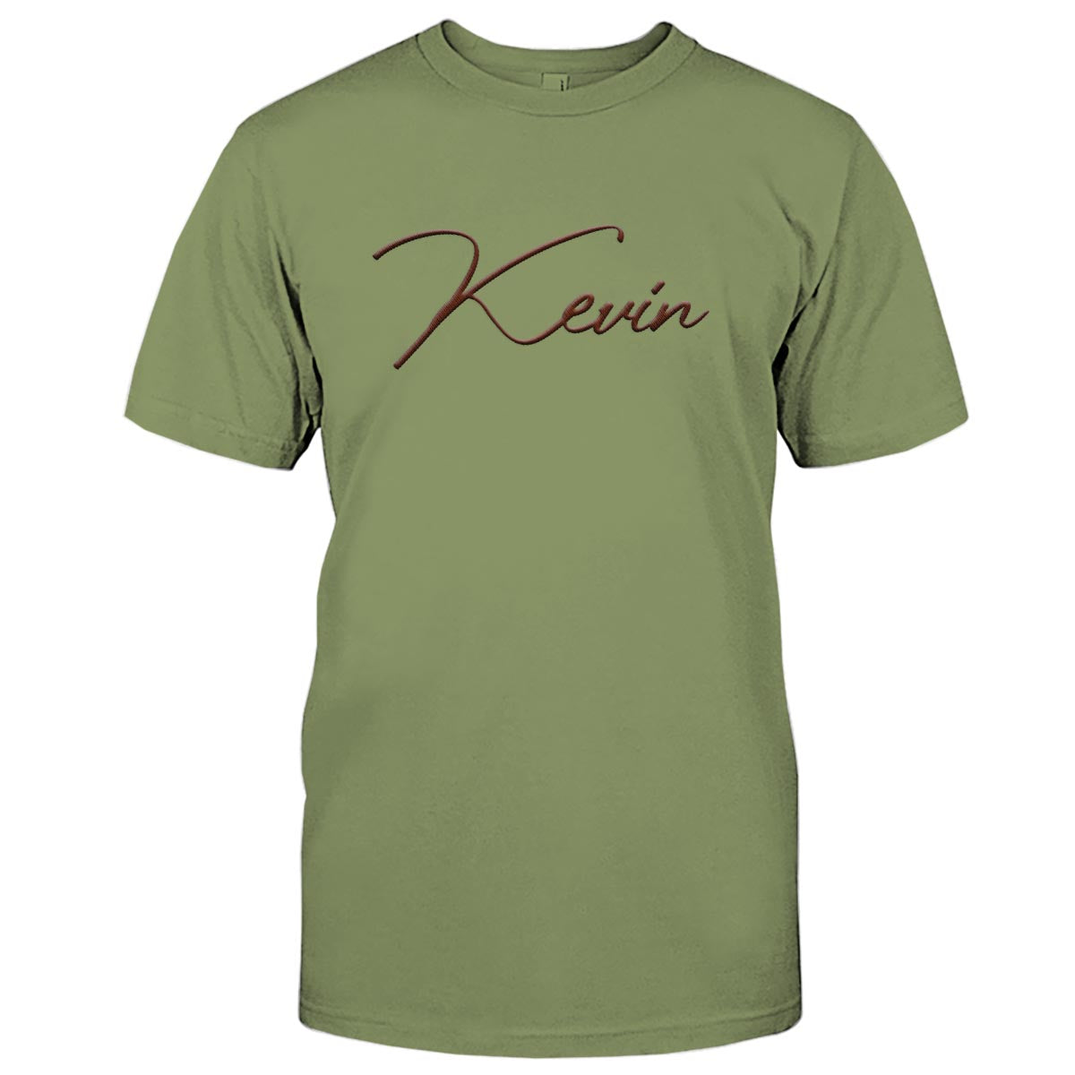 T-shirt brodé personnalisé avec nom pour petit-fils