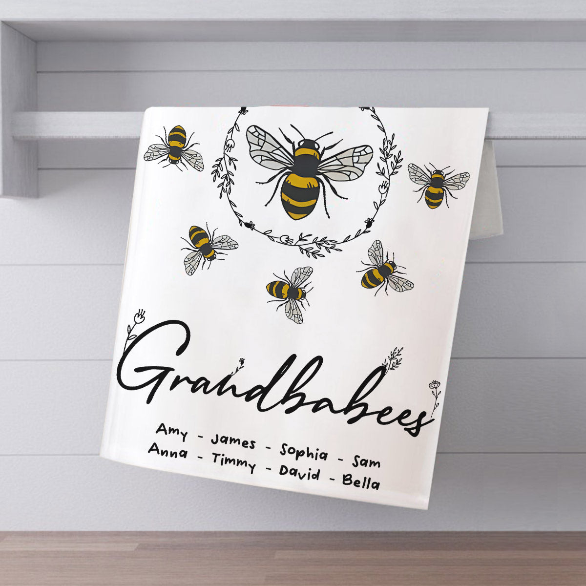 Grandbabees – Personalisiertes Oma-Handtuch