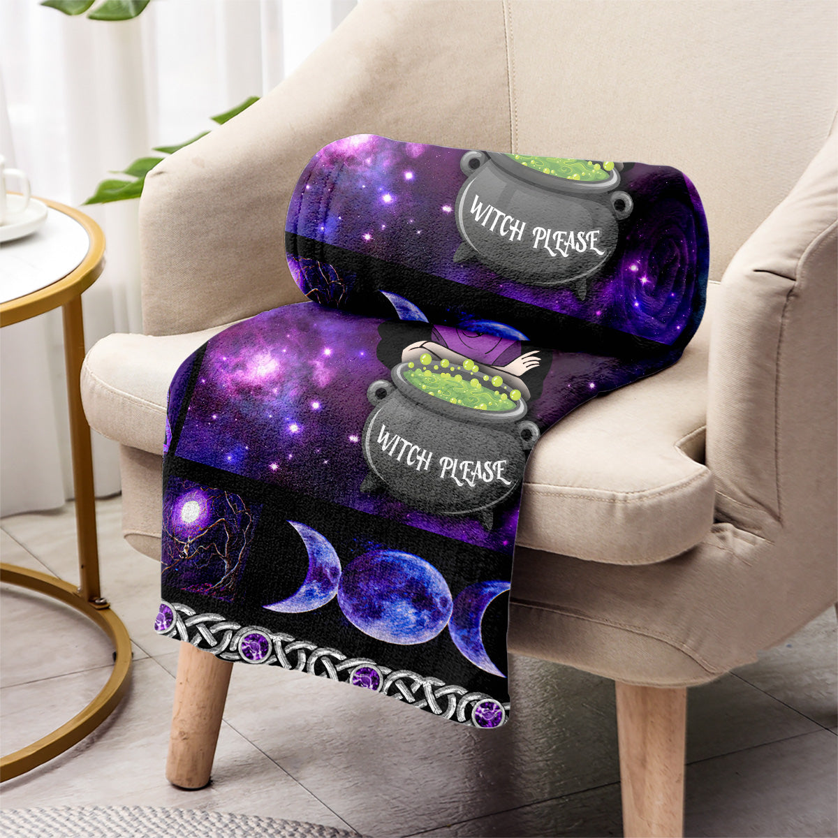 Witch Please - Personalized Witch Blanket