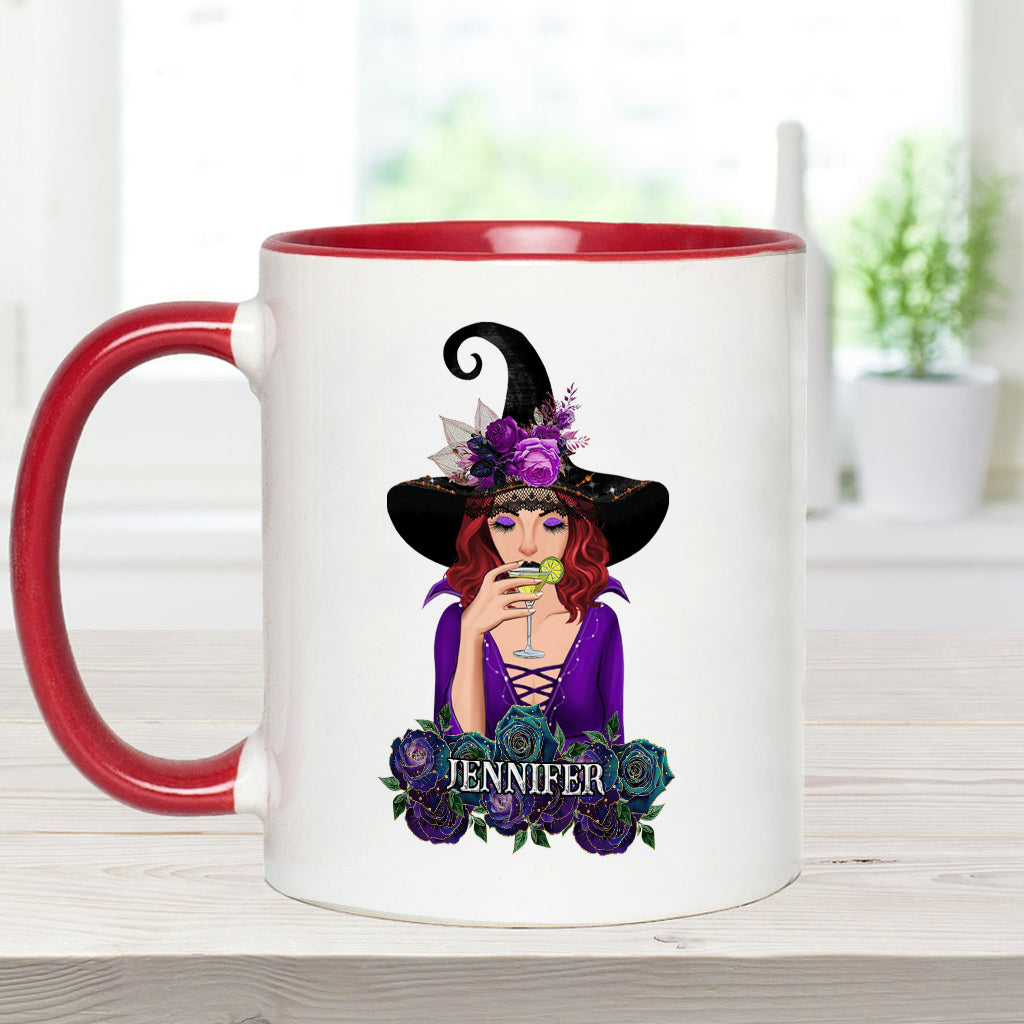 Don't F With My Energy - Personalized Witch Accent Mug
