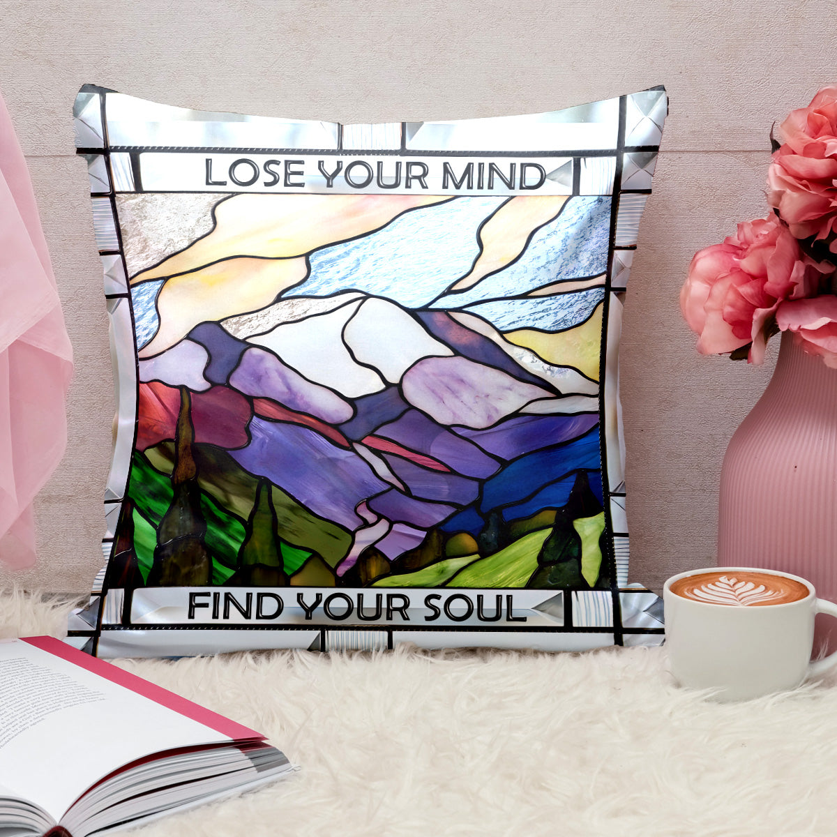 Perdez la tête - Coussin décoratif de randonnée