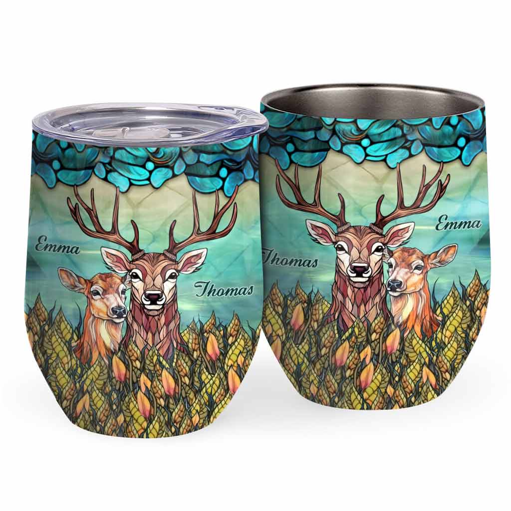 Du und ich, wir schaffen das – personalisierter Weinbecher für die Jagd