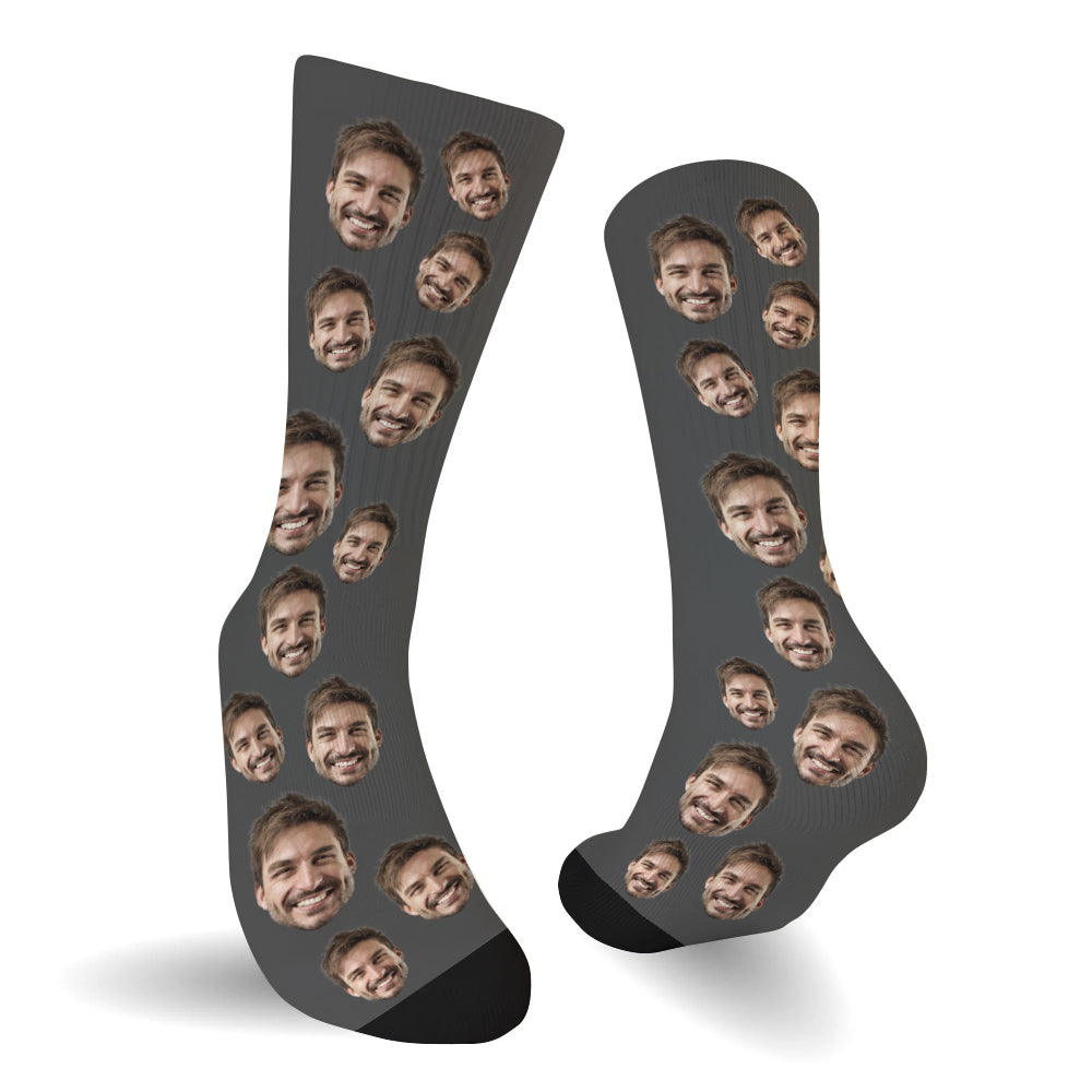Individuell gestaltete Socken für Stiefväter