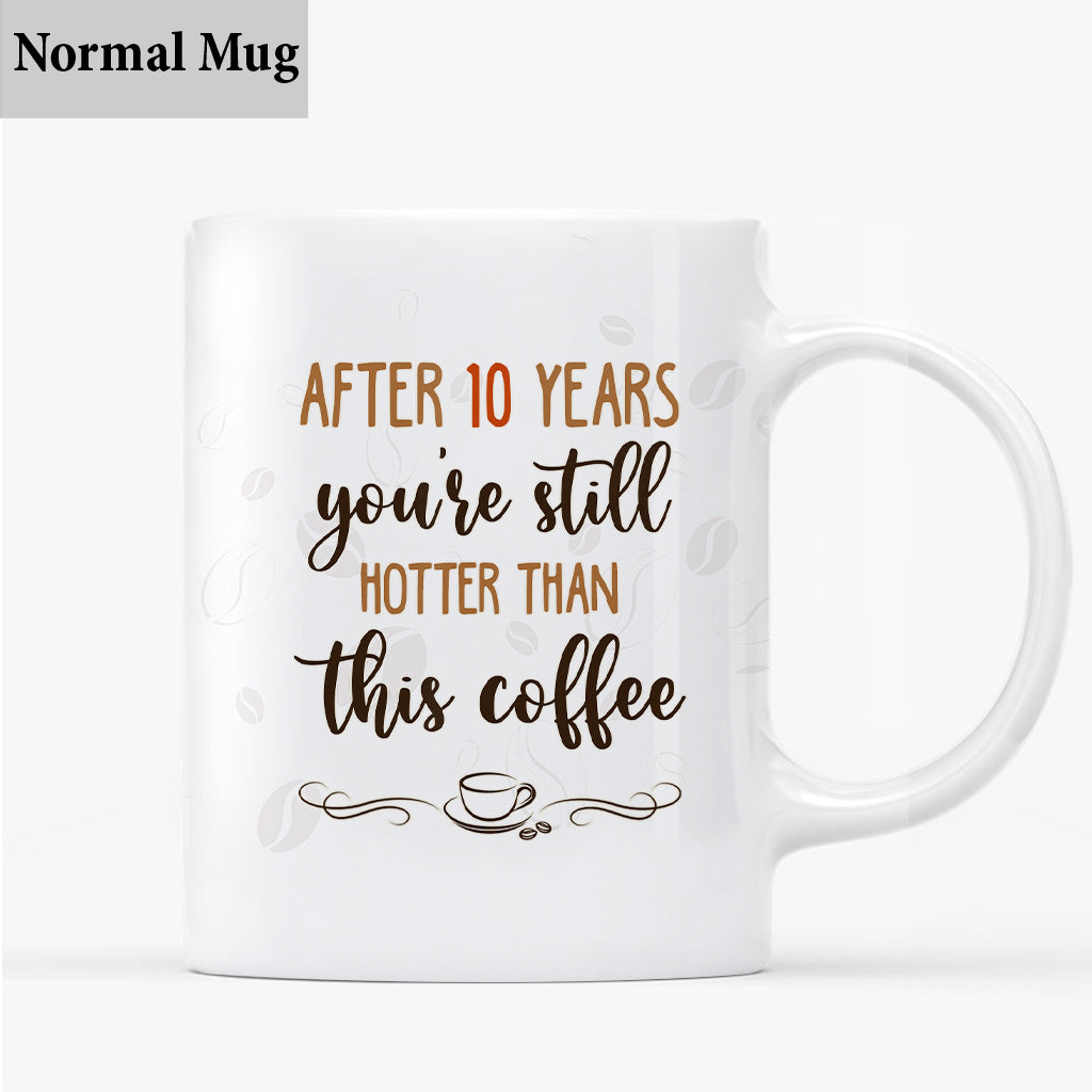 After 10 Years - Personalized Couple Mug