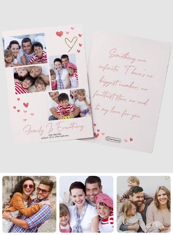 Forever Love - Personalized Greeting Card